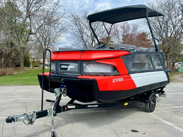 BRP SEA-DOO SWITCH CRUISE 18' 230 HP + IBR + VTS + IDF + GPS + AUDIO + BIMINI + REMORQUE DLX  2024