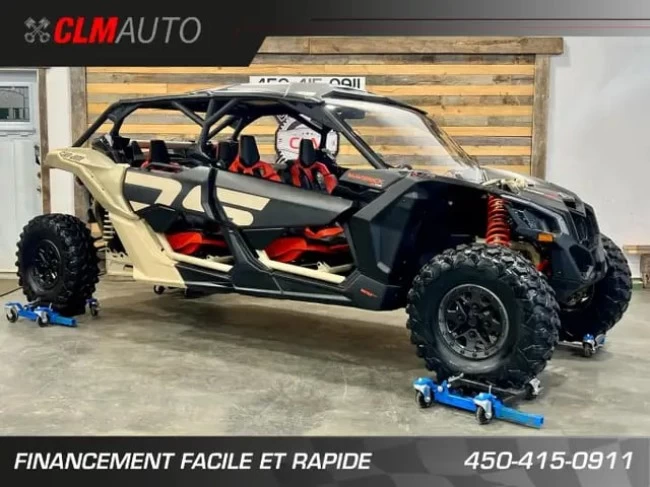 BRP CAN-AM MAVERICK MAX X3 X-DS TURBO RR 200 H.P + D.P.S + 4X4 + FOX + 4 PASSAGERS - 2023