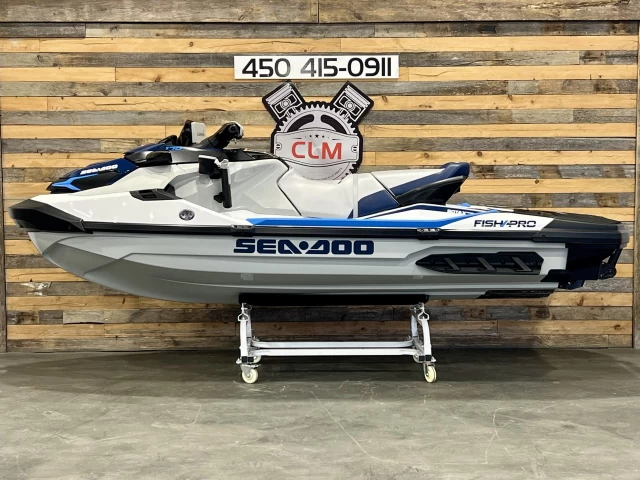 BRP SEA-DOO FISHPRO SPORT 170 H.P + IBR + VTS + IDF + GPS + 3 PASSAGERS + 33H + A1  2023