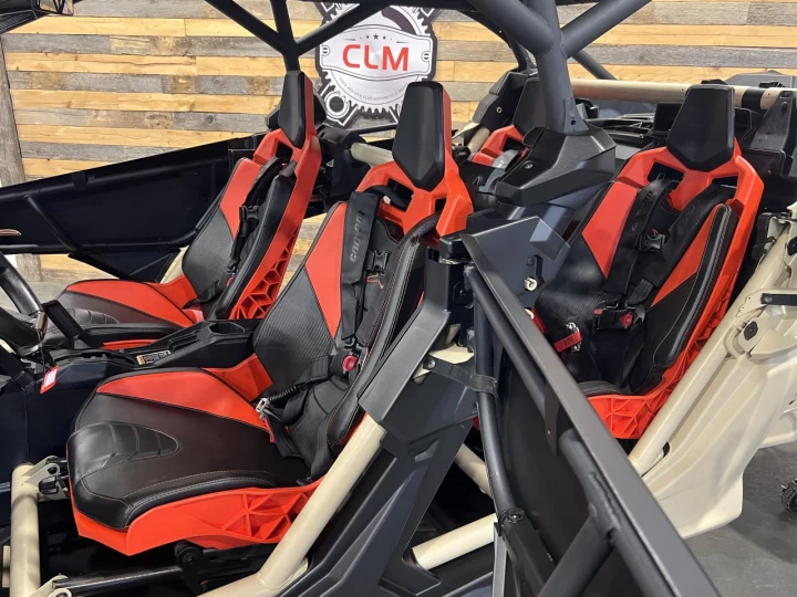 2023 BRP CAN-AM MAVERICK MAX X3 X-DS TURBO RR 200 H.P + D.P.S + 4X4 + FOX + 4 PASSAGERS 