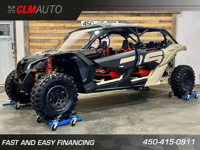 BRP CAN-AM MAVERICK MAX X3 X-DS TURBO RR 200 H.P + D.P.S + 4X4 + FOX + 4 PASSAGERS  2023