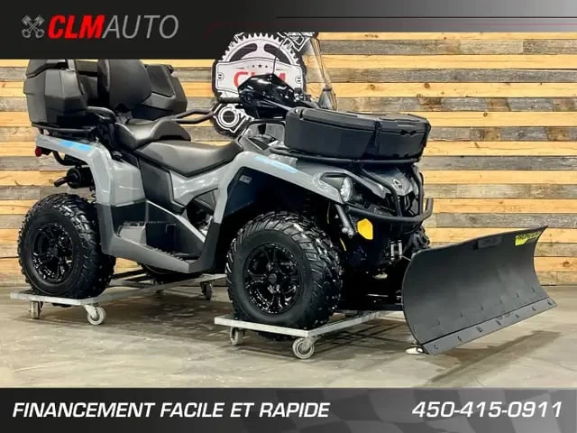 BRP CAN-AM OUTLANDER MAX 450 EFI + D.P.S + 4X4 + SEULEMENT 450 KM + TOUTE ÉQUIPÉE +CONDITION A1  2022