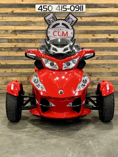 2013 BRP CAN-AM SPYDER RT-S SE-5 (SEMI-AUTOMATIQUE) + SEULEMENT 36719 KM 