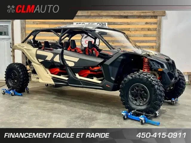 BRP CAN-AM MAVERICK MAX X3 X-DS TURBO RR 200 H.P + D.P.S + 4X4 + FOX + 4 PASSAGERS  2023