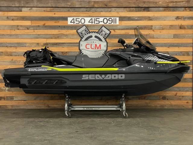 BRP SEA-DOO EXPLORER PRO 170 H.P + IBR + VTS + IDF + AUDIO + GPS + PARE BRISE + SAC LINQ + 4 HEURES + 3 PLACES  2024