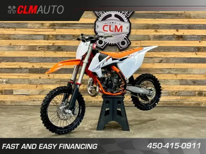 2022 KTM SiX 85 + 2 TEMPS + ROUE 14''/17'' + SEULEMENT 27 HR + MODELE RARE & A1 