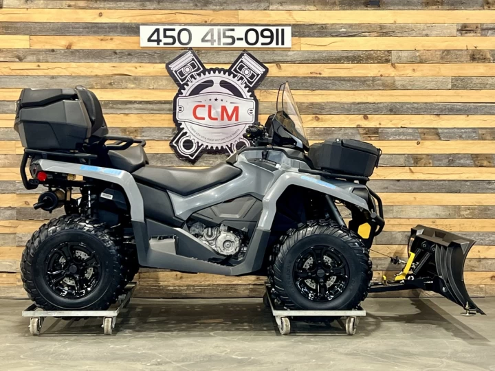 2022 BRP CAN-AM OUTLANDER MAX 450 EFI + D.P.S + 4X4 + SEULEMENT 450 KM + TOUTE ÉQUIPÉE +CONDITION A1 