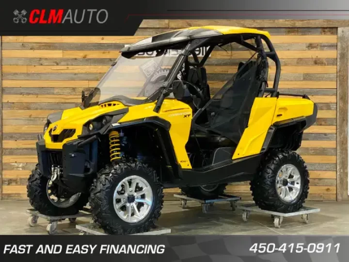 2016 BRP CAN-AM COMMANDER XT 800 EFI / D.P.S 4X4 / 2 PASSAGERS 
