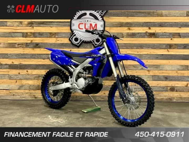 2023 YAMAHA YZ 250 FX EFI + SEULEMENT 8 HR D'UTILISATION + MODELE RARE ENDURO - CROSS 