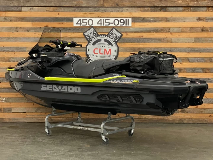 2024 BRP SEA-DOO EXPLORER PRO 170 H.P + IBR + VTS + IDF + AUDIO + GPS + PARE BRISE + SAC LINQ + 4 HEURES + 3 PLACES 