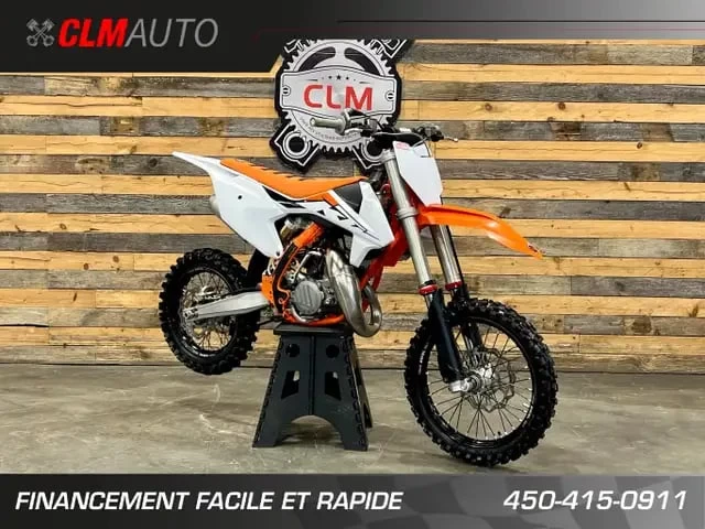KTM SiX 85 + 2 TEMPS + ROUE 14''/17'' + SEULEMENT 27 HR + MODELE RARE & A1  2022