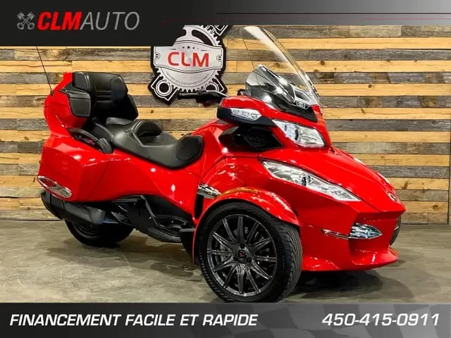 BRP CAN-AM SPYDER RT-S SE-5 (SEMI-AUTOMATIQUE) + SEULEMENT 36719 KM  2013