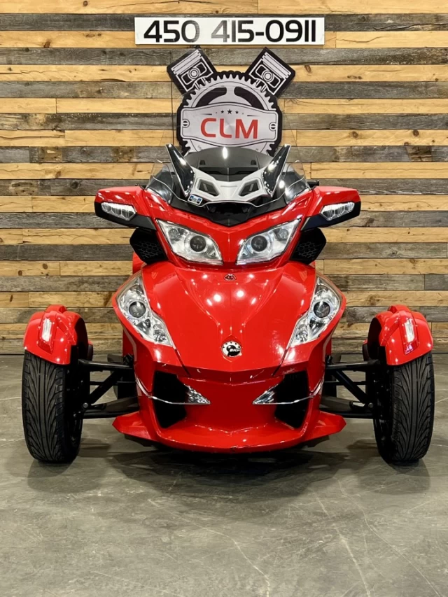 BRP CAN-AM SPYDER RT-S SE-5 (SEMI-AUTOMATIQUE) + SEULEMENT 36719 KM  2013