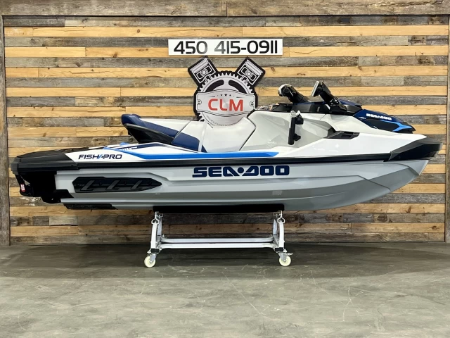 BRP SEA-DOO FISHPRO SPORT 170 H.P + IBR + VTS + IDF + GPS + 3 PASSAGERS + 33H + A1  2023