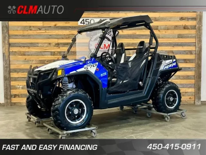 2014 POLARIS RZR TRAIL 570 L.E + 4X4 + E.P.S _ SEULEMENT 1421 KM + IMPECCABLE A1 