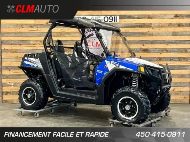 POLARIS RZR TRAIL 570 L.E + 4X4 + E.P.S _ SEULEMENT 1421 KM + IMPECCABLE A1 - 2014